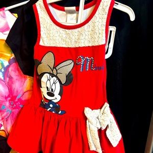 Adorable! DISNEY - Barely Used Minnie Mouse dress